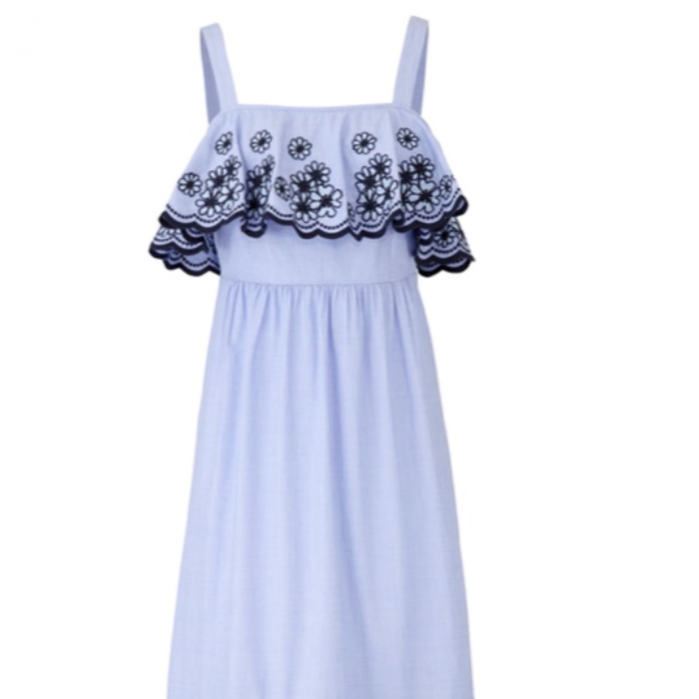 Kate Spade Daisy Embroidered Patio Dress